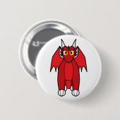 Renthmalan der karminrote Drache Button (Vorne & Hinten)