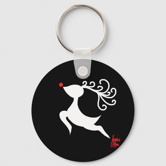 Rentier 2 Schlüsselanhänger (Vorderseite)