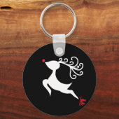 Rentier 2 Schlüsselanhänger (Vorderseite)