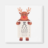 Rentier-Augendiagramm Magnet (Vorne)