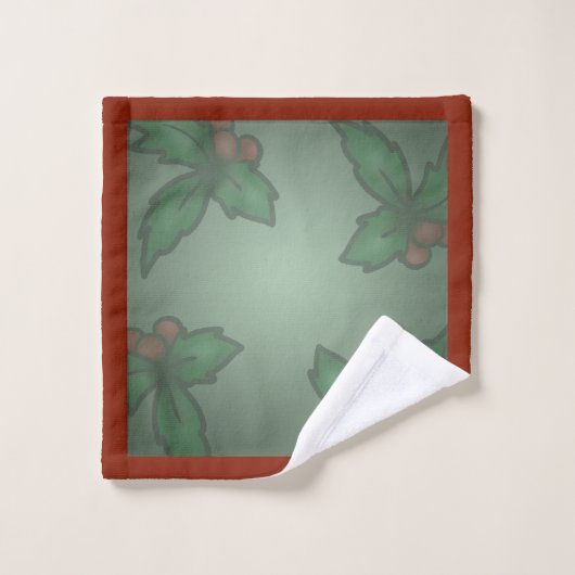 Rentier Badhandtuch Set (Waschlappen)