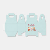 Rentier, Bären & Kaninchen Frohe Weihnachten Geschenkschachtel (Ungefaltet)