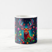 "Rentier & Baubles" Weihnachten Kaffeetasse (Mittel)