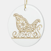 Rentier "Beste Mama je" Keramik Ornament (Links)