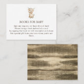 Rentier Bitte bringen Sie eine Bucheinschlusskarte Visitenkarte (Vorne/Hinten)