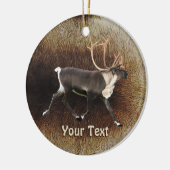 Rentier - Bull Caribbean Keramikornament (Links)