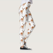 Rentier-Cartoon-Abbildung Leggings (Rechts)