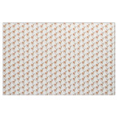 Rentier-Cartoon-Abbildung Stoff (Yard (91,4 cm))