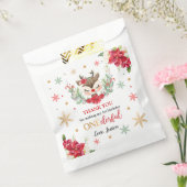 Rentier Christmas 1. Geburtstag Roter Winter Hirsc Geschenktütchen (Versiegelt)
