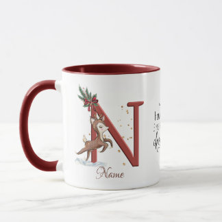 Rentier Christmas Tasse