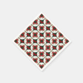 Rentier Circles-2-PAPIERNAPKINS Serviette (Ecke)