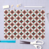 Rentier Circles-2-TISSUE WRAPPING PAPIER (Handwerk)