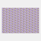 Rentier Cleopatra Geschenkpapier Set (Vorderseite 3)