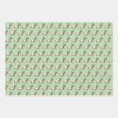 Rentier Cleopatra Geschenkpapier Set (Vorderseite 2)