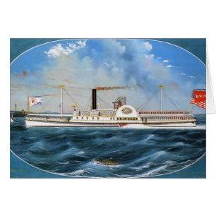 Rentier-Dampfboot 1850