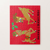 Rentier Doe and Friend Puzzle (Vertikal)