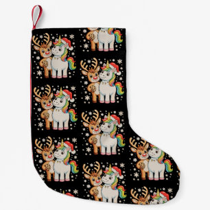Rentier Einhorn Weihnachten Xmas Feiertage Kleiner Weihnachtsstrumpf