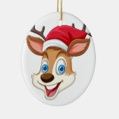 Rentier Face Ornament (Rechts)