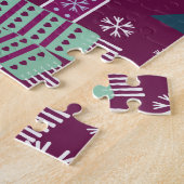 Rentier Family Winter Puzzle (Seite)