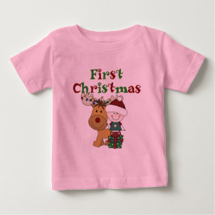 Rentier First Christmas T - Shirt und Geschenke