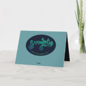 Rentier Fly~Christmas Grußkarte Feiertagskarte (Rückseite)