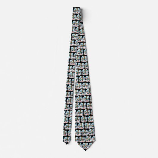 Rentier Flying Airplane Neck Tie Krawatte (Rückseite)