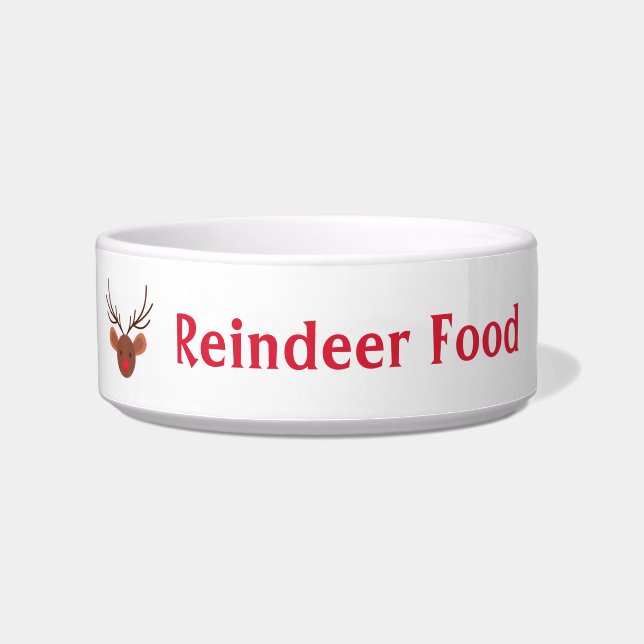 Rentier Food Bowl Napf (Links)