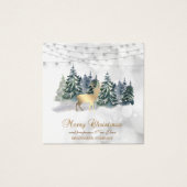 Rentier, Forest, String Lights Bokeh Company (Vorderseite)