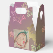 Rentier + Foto-Gunstbox Geschenkschachtel (Geöffnet)