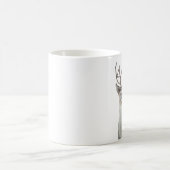 Rentier Foto Kaffeetasse (Mittel)