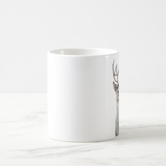 Rentier Foto Kaffeetasse (Mittel)