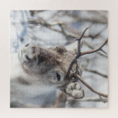 Rentier Foto Puzzle (Horizontal)