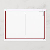 Rentier Frohe Weihnachten individuell anpassbar (Rückseite)