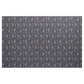 Rentier Fun Christmas Seamless Muster Stoff (Fat Quarter (45,7 x 55,9 cm))