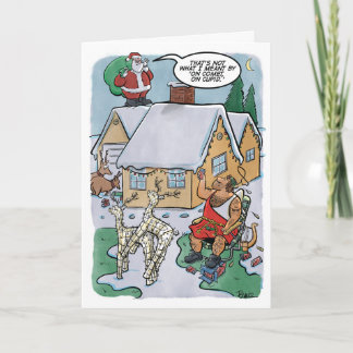 Rentier Games Holiday Card Karte