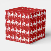Rentier Geschenkboxen Personalisieren Weihnachts-G Geschenkschachtel (Rückseite)