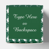 Rentier Geschenkboxen Personalisieren Weihnachts-G Geschenkschachtel (Oben)