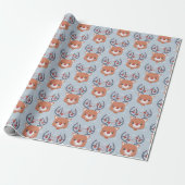 Rentier Geschenkpapier (Ungerollt)