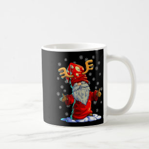 Rentier-Gnom-Shirt Männer Frauen Buffalo Kariert R Kaffeetasse