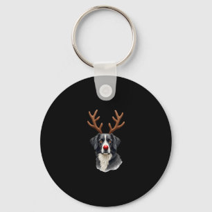 Rentier Great Dane Weihnachten Great Dane Hundemam Schlüsselanhänger