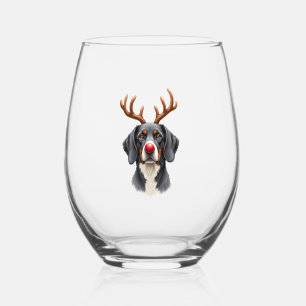 Rentier Great Dane Weihnachten Great Dane Hundemut Weinglas Ohne Stiel
