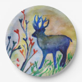 Rentier Hearts Liebe - Teller 9 in (Vorderseite)