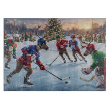 Rentier Hockey, Schneidbrett