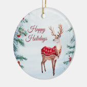 Rentier Holiday Ornament (Links)