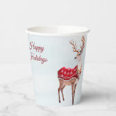 Rentier Holiday Paper Cups Pappbecher (Links)