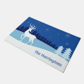 Rentier Illustration individuelle Name Türmatte (Schrägansicht)