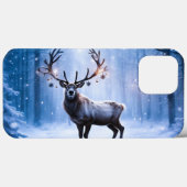 Rentier im magischen Forest Phone Case (Rückseite (Horizontal))