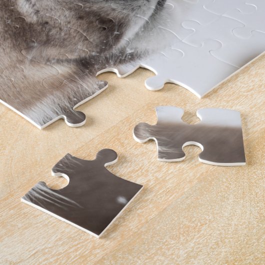 Rentier im Schnee Puzzle (Seite)