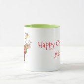 Rentier in der Weihnachtsjumper-Tasse Tasse (Zentrum)
