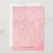 Rentier in Holly Wreath Einladung (Rückseite)